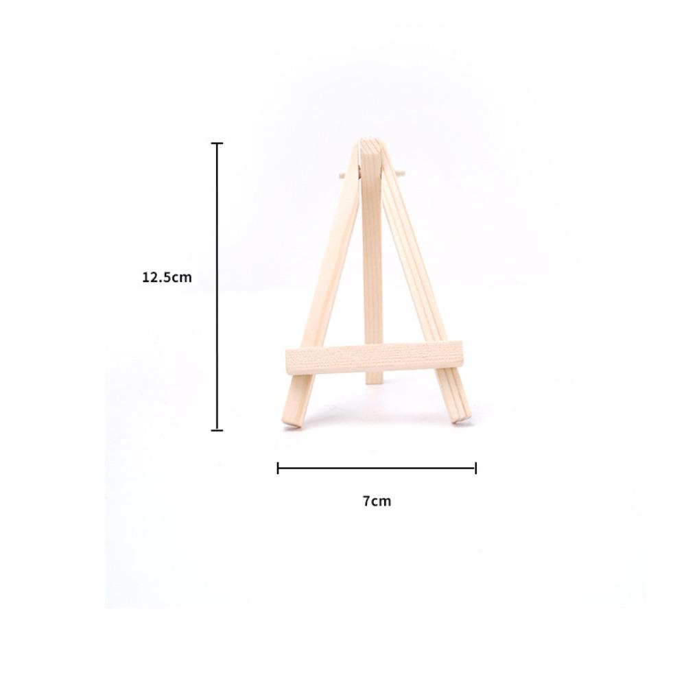

Small Size Wood Drawing Easel Triangle Shape Painting Display Holder New Tabletop Easel Sketch 7*12.5cm
