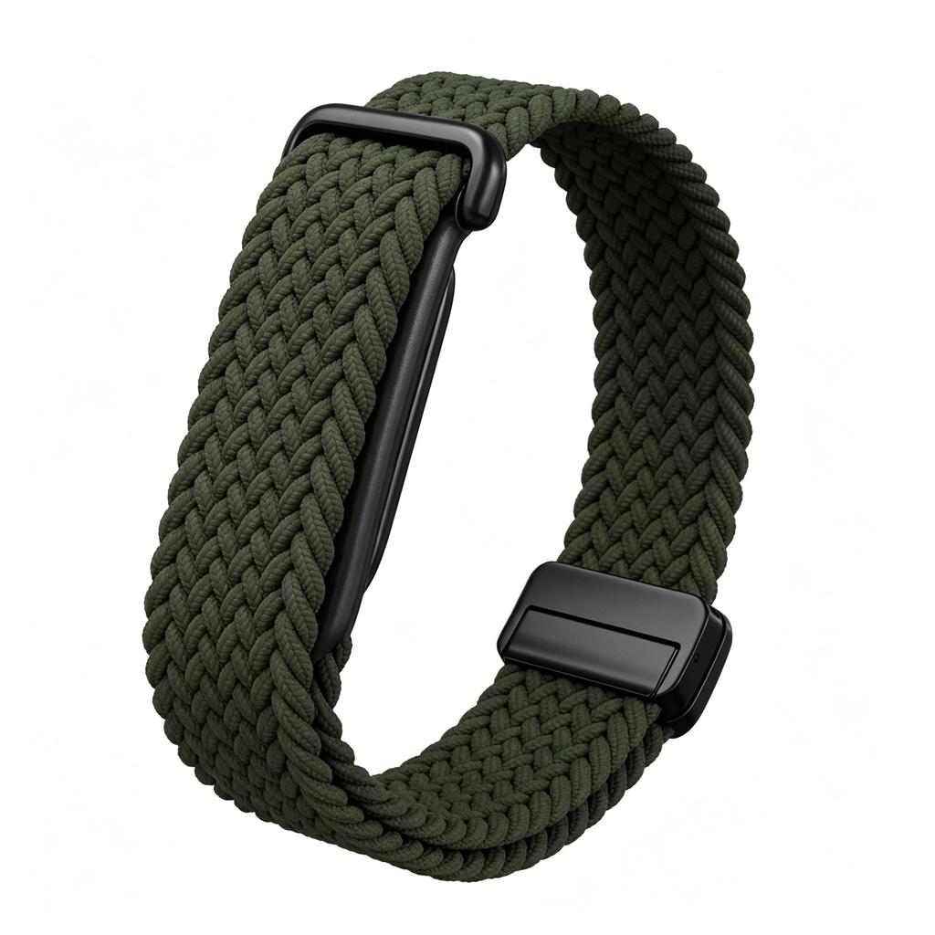 Magnetisches Geflochtenes Solo-Schleifenarmband für Google Fitbit Air Smartwatch Sport Atmungsaktives Band Pulseira Armband Correa Fitbit Air Band
