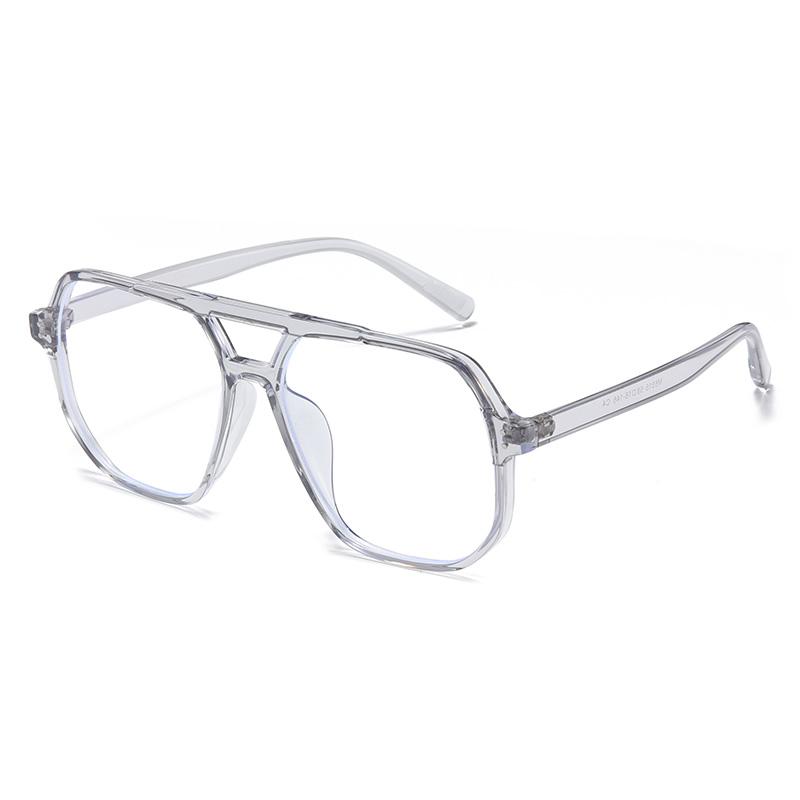 Feminine Polygon Anti Blue Rays Optical Myopia Eyeglasses  Student Nearsighted Glasses For Women Diopter 0 -0.5 -0.75 To -6