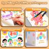 Glitter Dual Tip Markers Water Based Acrylic Paint Pens for Wood Canvas Stone Rock Painting Glass Ceramic Surfaces DIY Crafts