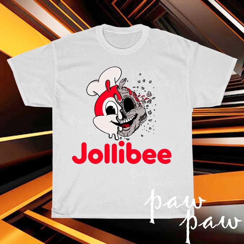 New Jollibee Logo Men s T Shirt Logo American T-Shirt Funny Size S to 5XL XL