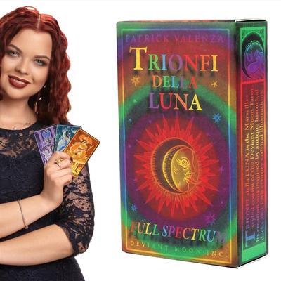 Trionfi Della Luna Tam Spektrum Tarot 12x7 Cm 78 Adet Kart