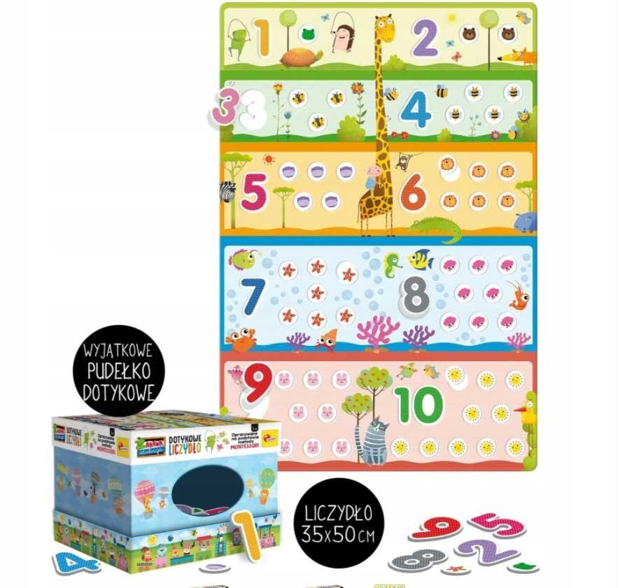 MONTESSORI PLUS DOTYKOWE LICZYDEŁKO  5348
