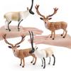 Simulace Model Lesního Zvířete Antilopa Tibetská Jelen Sika Dětská Věda a Vzdělávání Kognitivní Ozdoba Statická Figurka Hračka