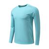 Herren Schnelltrocknendes Langarm-Laufshirt - Herbst Rundhals Fitness-Top