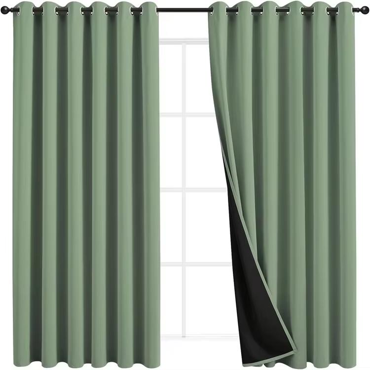 Factory Direct Custom Sun Protection Heat Insulation Luxury Blackout Balloon Curtains Floral Printed Lace 100% Polyester custom&Hook
