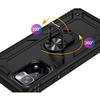 Case - Phonillico® - Xiaomi Redmi Note 11 PRO - Black - Shockproof Protection - Military Style
