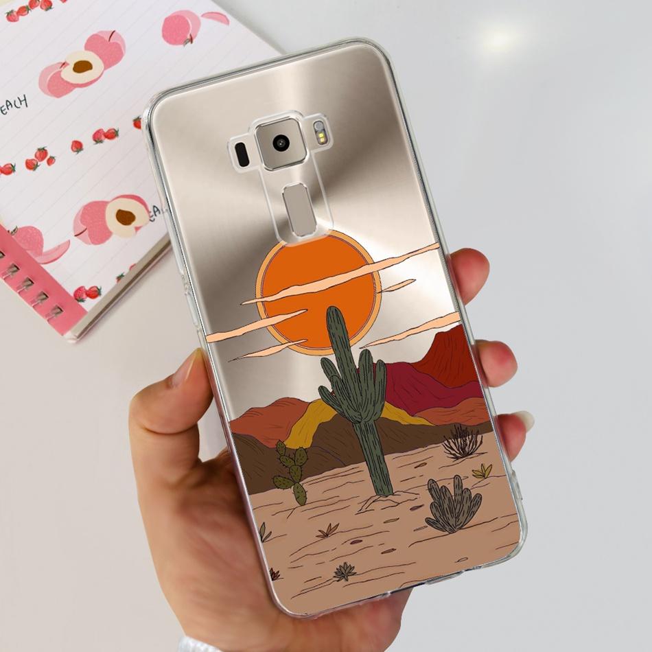 For Asus ZenFone 3 ZE520KL ZA520KL Case Asus ZenFone3 Z017D Z017DA Z017DB 5.2" Fashion Soft Silicone TPU Phone Back Cover