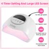 LINMANDA SUN X20 MAX Nail Dryer Machine 72LEDS LED/UV Lights For Nails Gel Polish Drying Lamps With Timer Auto Sensor Equipment