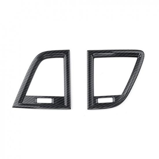 Накладка на центральный воздуховод из углеродного волокна, внутренняя отделка для Genesis G80 DH 2015- Carbon Fiber