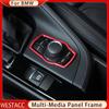 Auto Konsole Multimedia Button Panel Rahmen Abdeckung Trim für BMW X1 F48 2016 2017 2018 Edelstahl Aufkleber