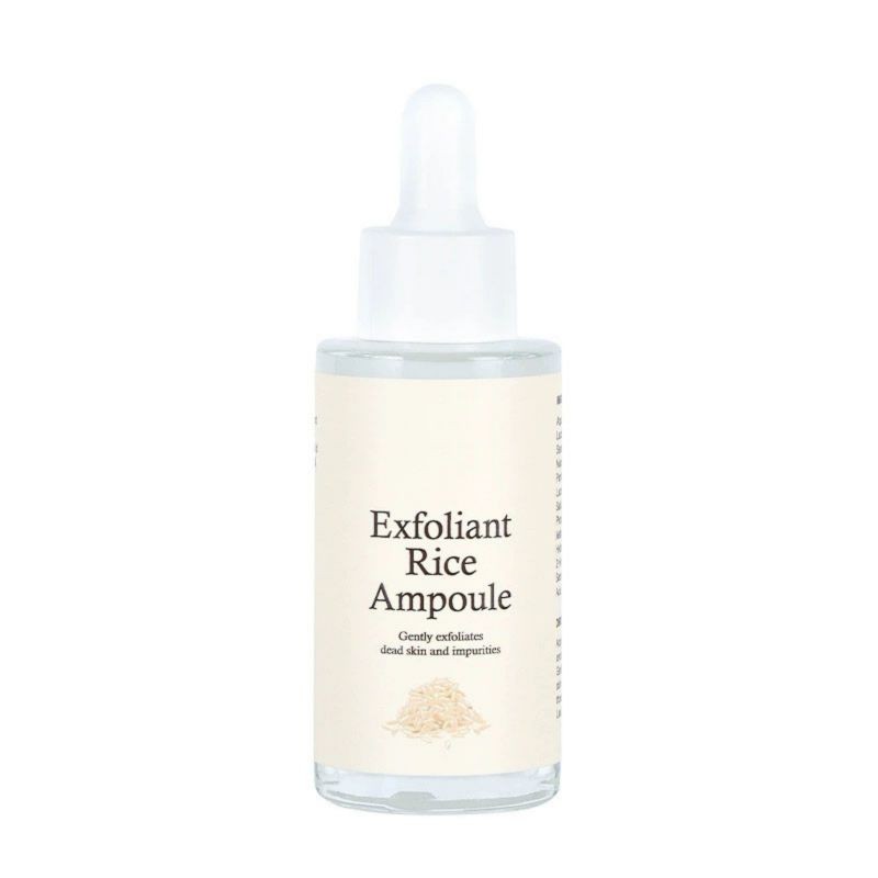 

Rice/Black Rice Exfoliant Ampoule Gently Exfoliates Dead skin and Impurities