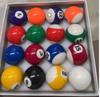 Malý Dětský Mini Kulečníkový Set: 25-44mm Černá hračka 8-ball - Velikost pro stolní tenis