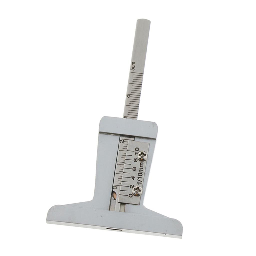 Buy 050mm Tyre Depth Gauge Tread Keyring Ruler Undetachable at