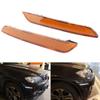 2Pcs Side Marker Light 63147187087 Front Bumper Reflector Lamp for E71CelsiusX6CelsiusE70CelsiusX5M