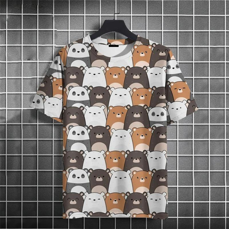 

Детская Взрослая Мультяшная Кошка 3D Принт Футболка Летняя Женская и Мужская Повседневная Уличная Для Девочки и Мальчика Футболки с Коротким Рукавом Топ Пуловер 100