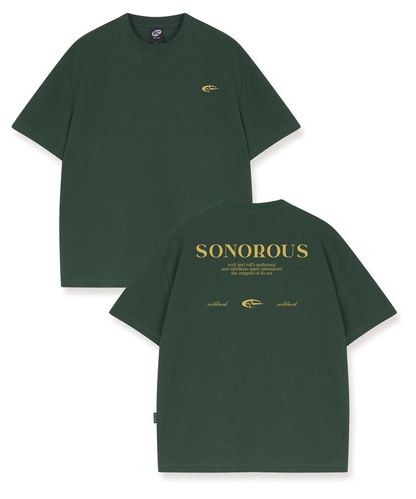 WILDROCK Sonorous High Tension Overfit Half T-Shirts
