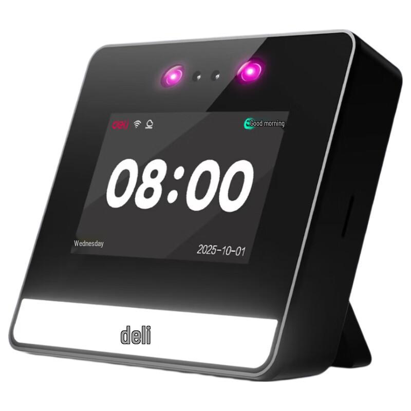 Deli D5S Smart Cloud Facial & Palm Vein Time Attendance System CN plug (adapter included)
