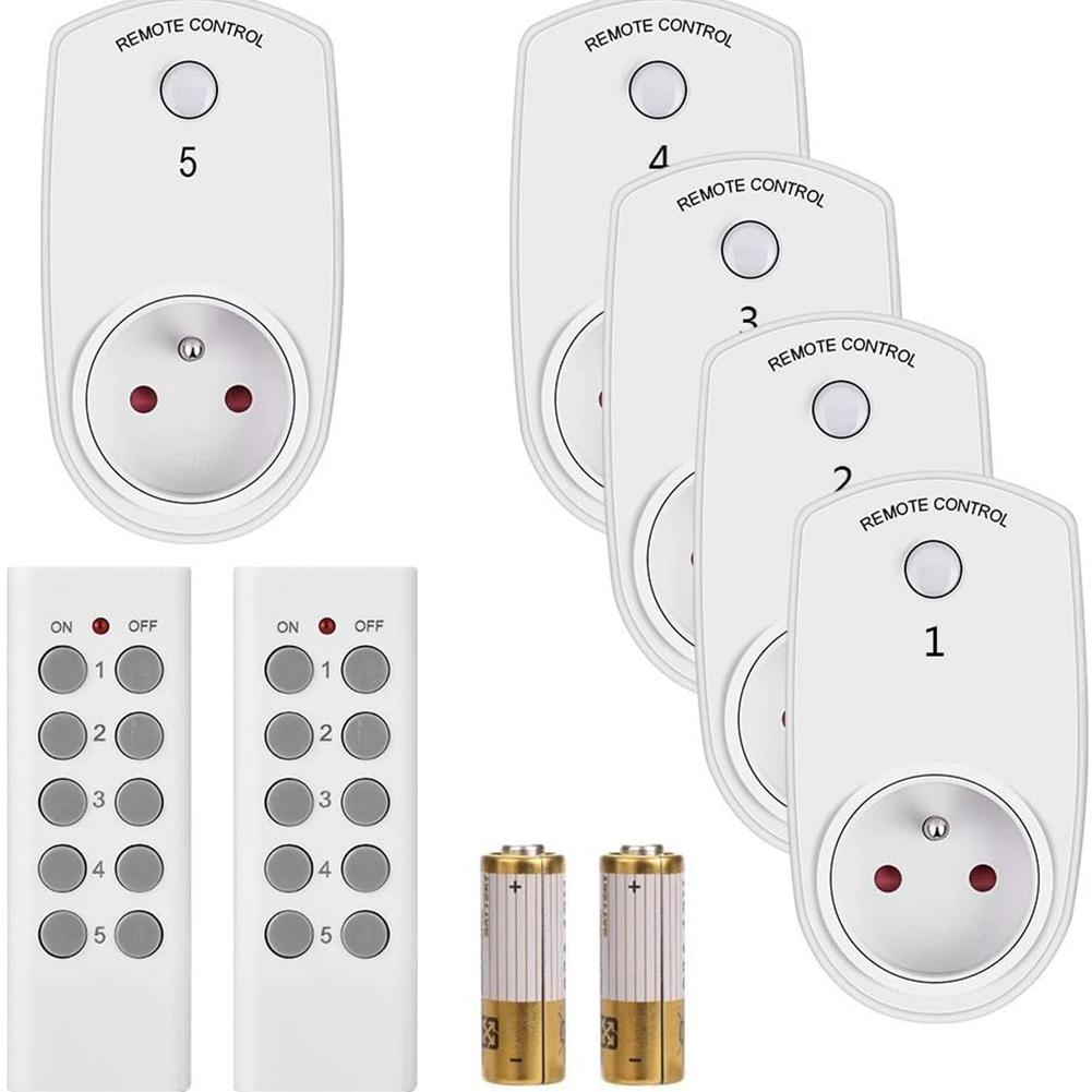 FBA Monopolys ES9939F Smart Remote Socket 2 Drag 5 White Regulations (General European Standard)