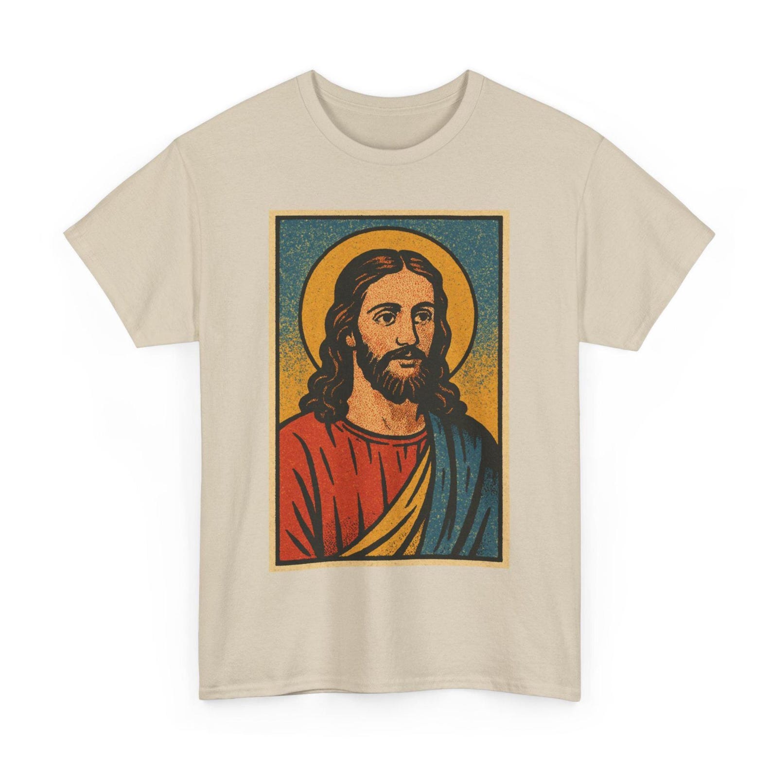 Jesus Retro Comic T-Shirt: Vintage Christian Humor Graphic Tee 3XL