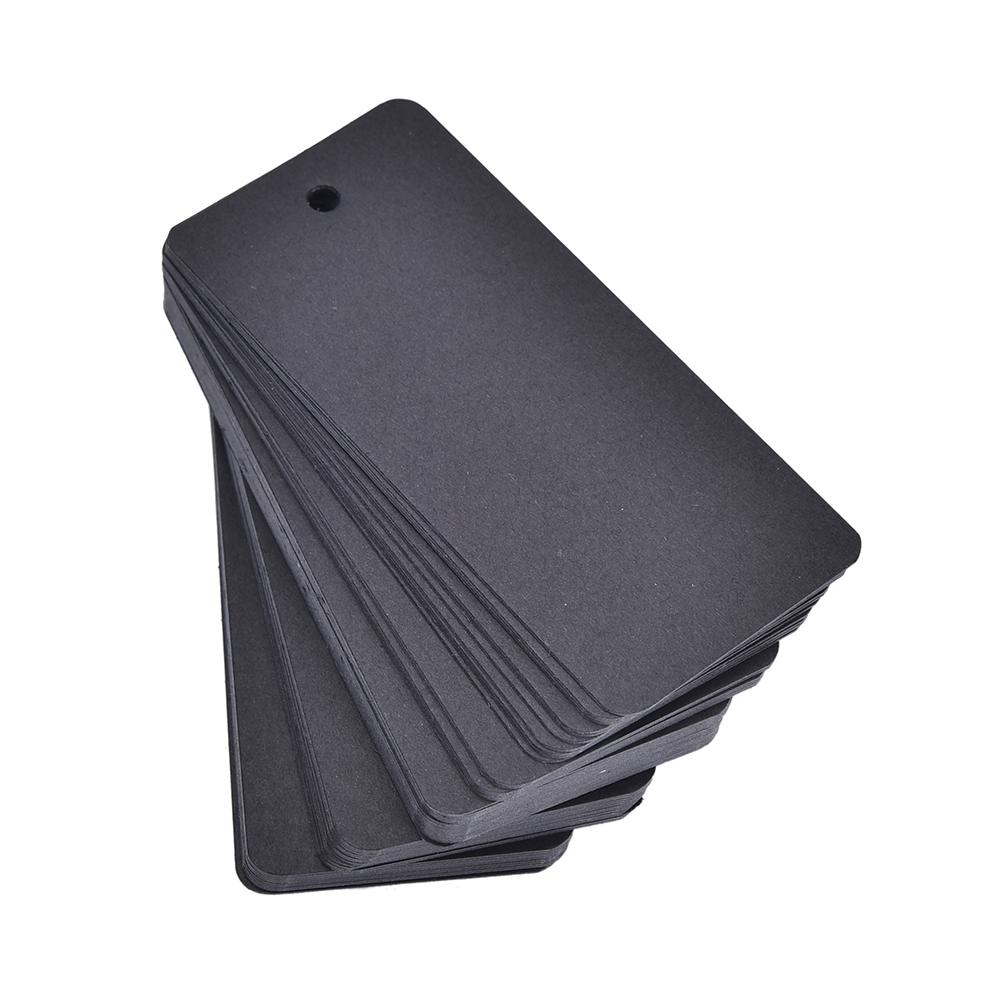 50pcs Handmade Tag Kraft Price Tags For Clothing Hang DIY Gift Christmas Wedding Party Decor Supplies Rectangle Paper Label