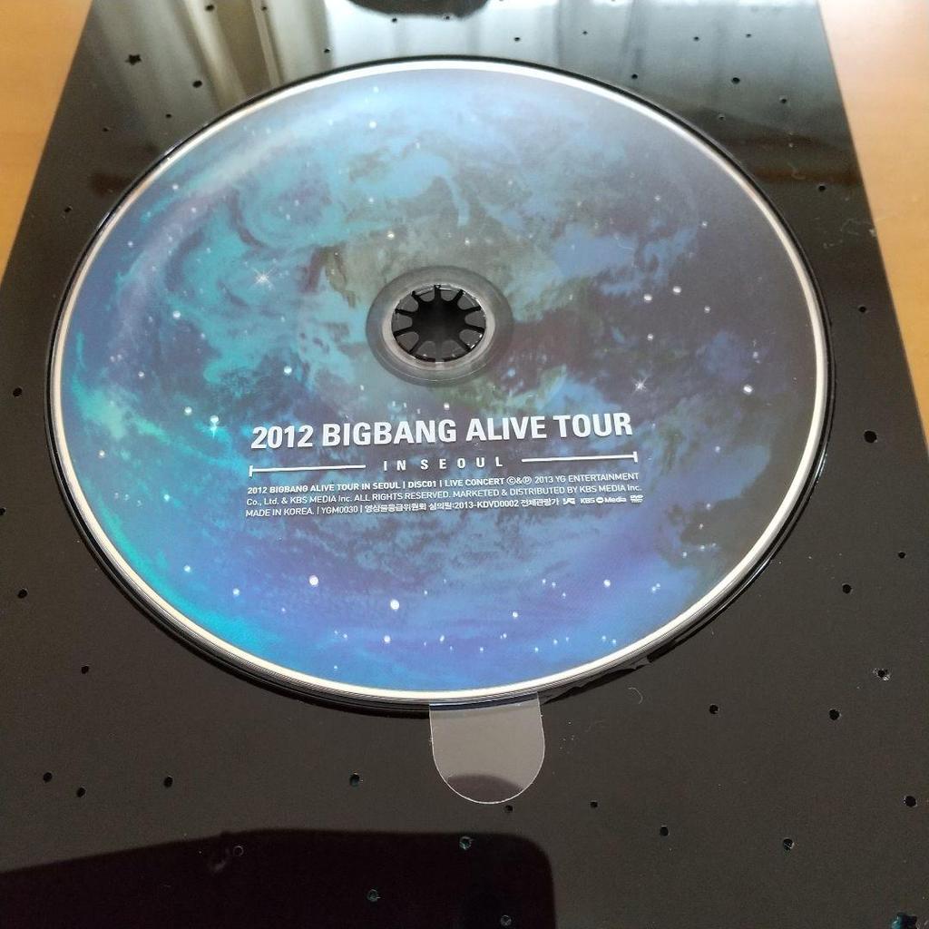 [USED] 2012 BIGBANG ALIVE TOUR IN SEOUL DVD
