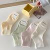 Women's Spring and Summer Thin Vertical Stripe Low Top Socks
