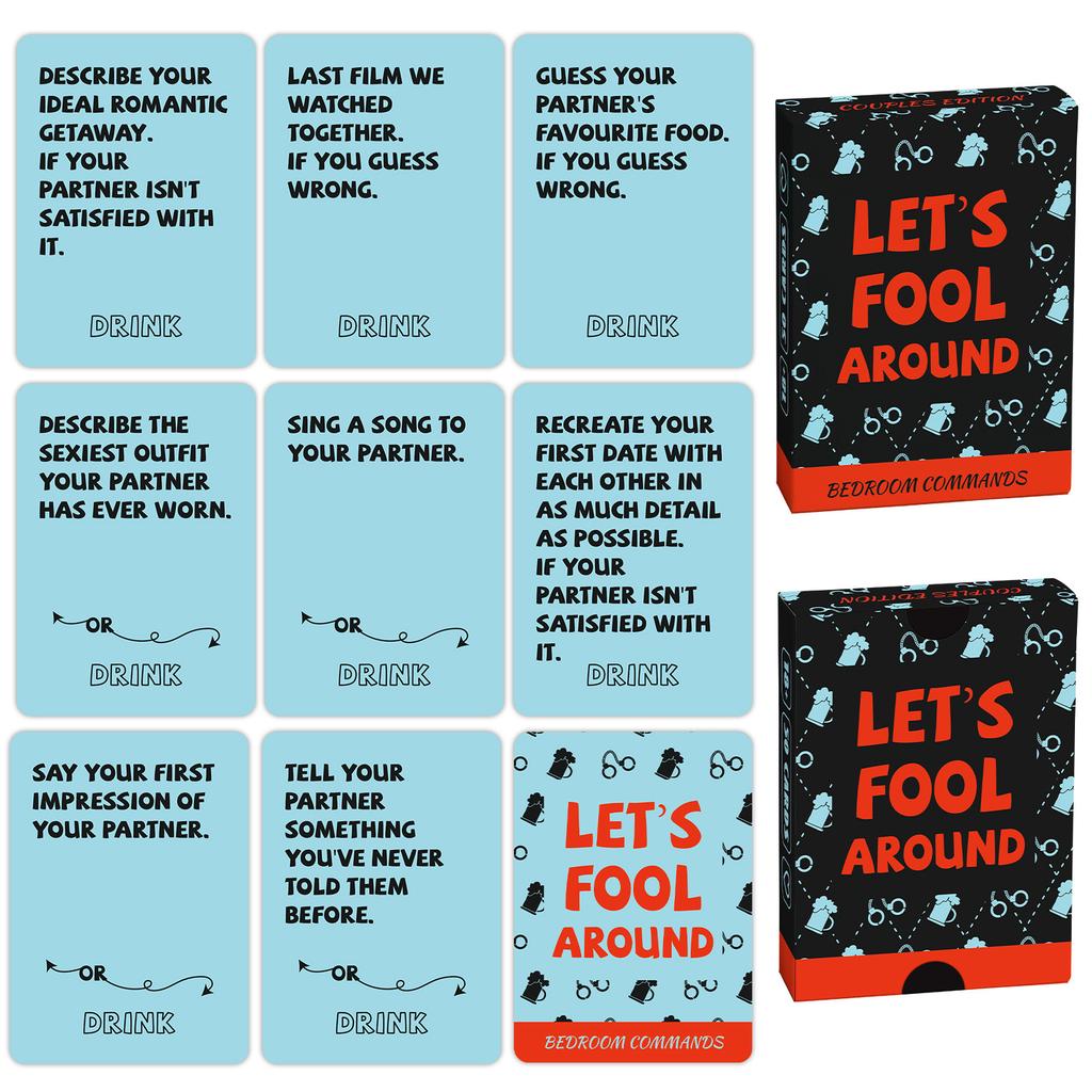 50 Couple Cards Couple Small Card English Love Exchange Coupon Couple Love Reward Sweet Interaction