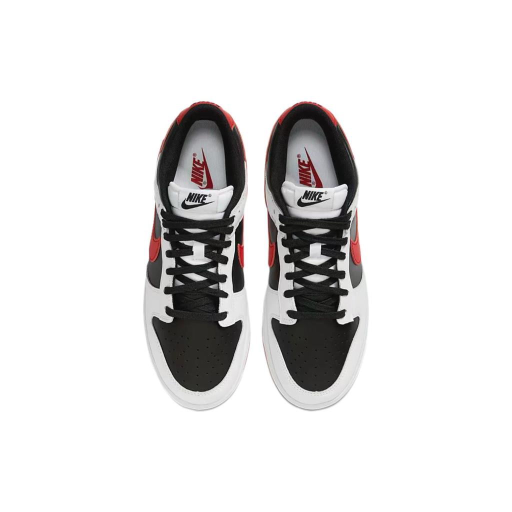 New Nike Dunk Low Retro White Black University Red FD9762-061
