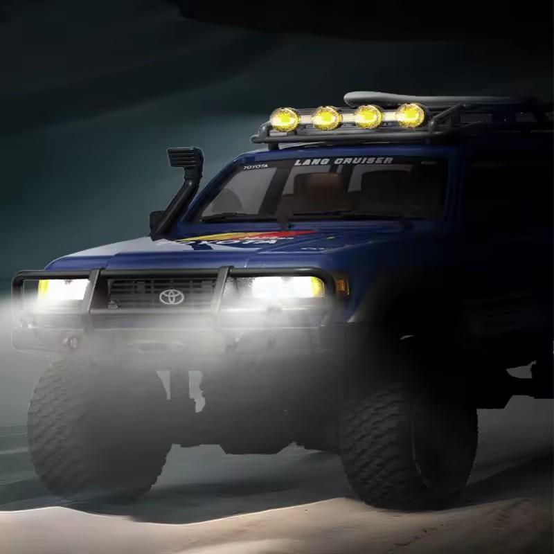 1:12 LC80 Full Scale RC Wireless Remote Control Climbing Car Authorized Off Road Vehicle RC Model Car Toy Boy Collectible Gift