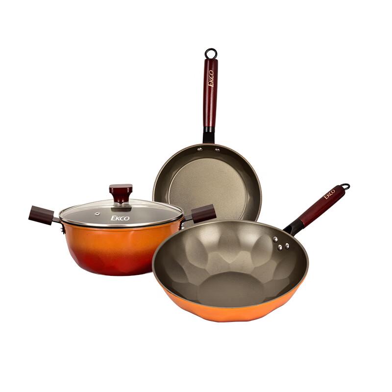 EKCO Corning Firelight 3-Piece Cookware Set