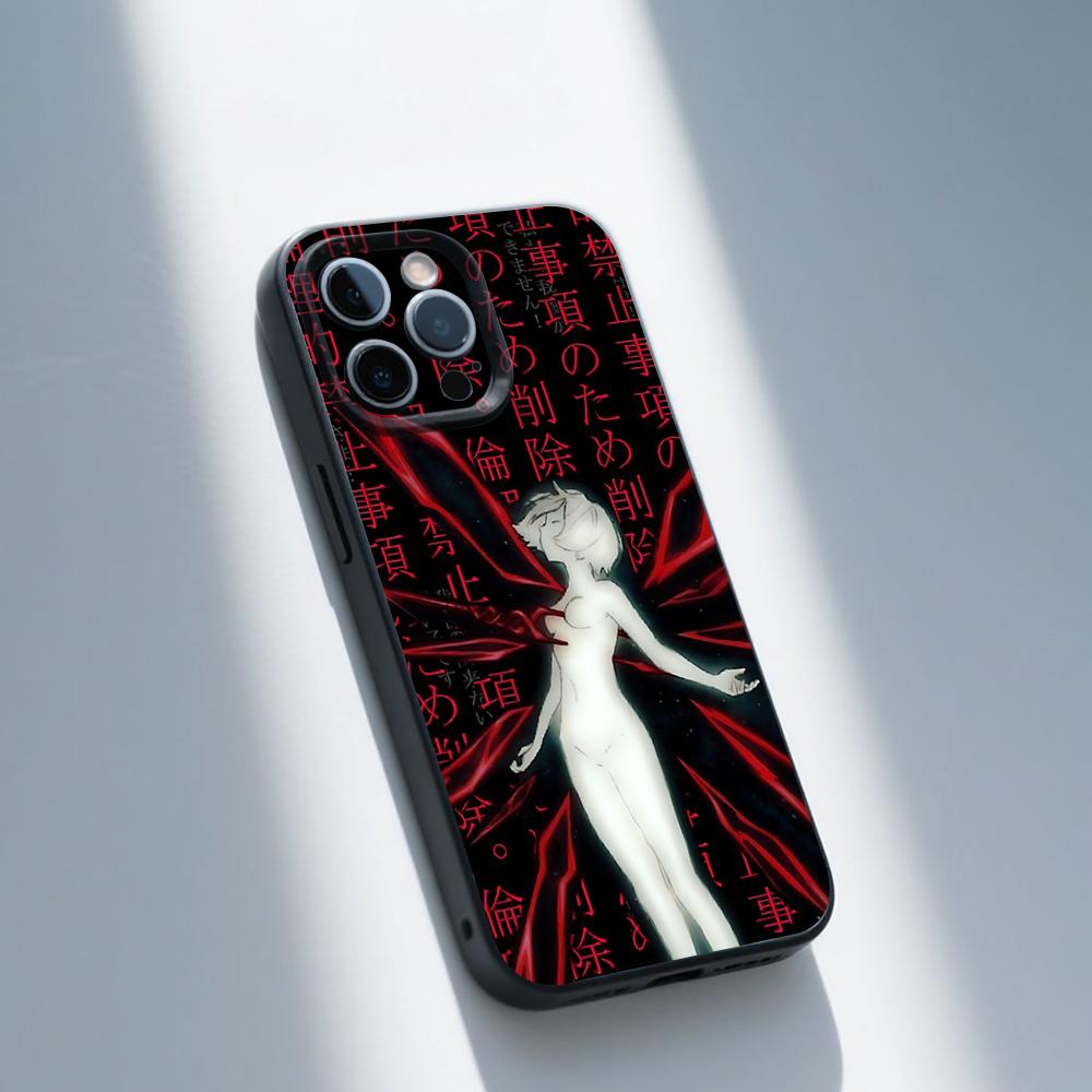 R-Rei Anime A-Ayanami Girl Phone Case For iPhone 16,15,14,13,12,11,Pro,Max,Plus,X,XS,XR,SE,8,7,Mini,Soft Silicone Black Case iPhone15