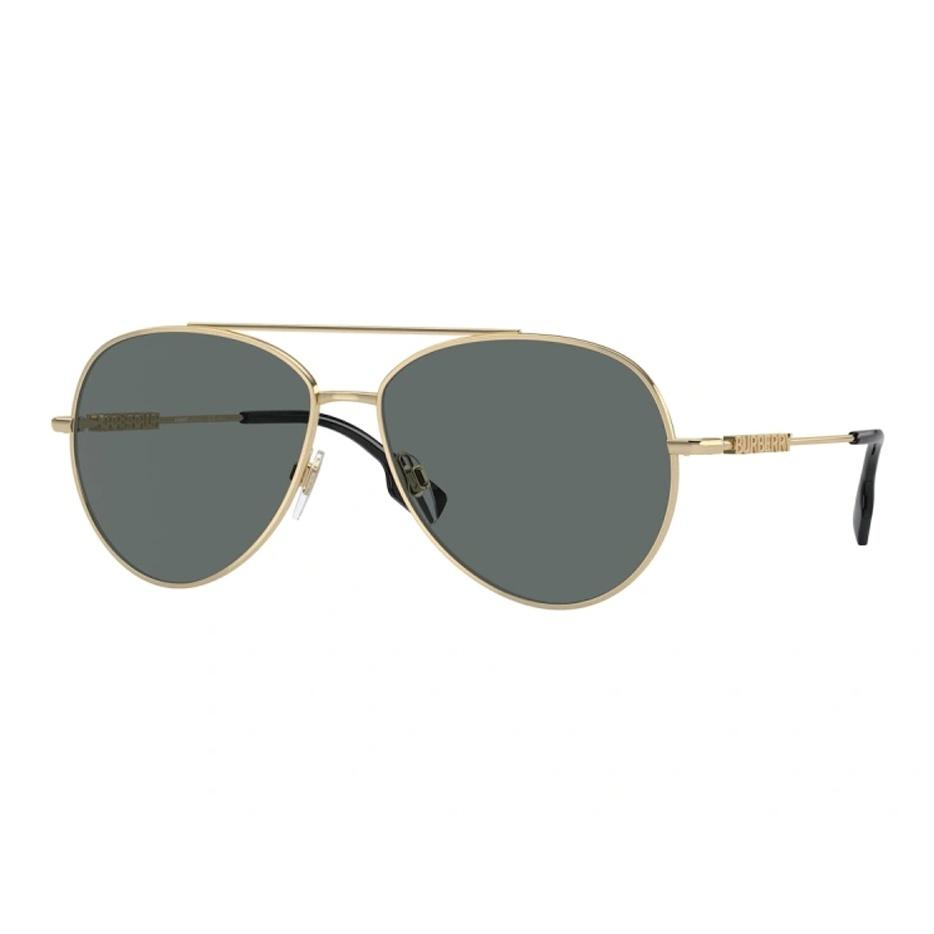 

Burberry Sunshade Eye Protection Metal Aviator Sunglasses Women s Gold 58 золотой