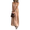 Camisola de vacaciones de ocio europea y americana transfronteriza vestido largo vestido mujer Primavera/Verano sitio independiente