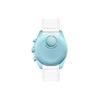 Swatch X Omega Bioceramic Moon Mission To Uranus Unisex Watches White SO33L100