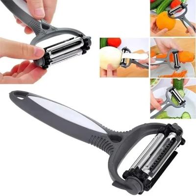 Rotary Design Multifunctional Peeler Stainless Steel 3 In 1 Peeler  Kitchen Use