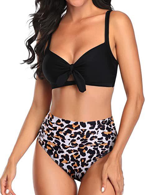 

Fashion Hollow Bow Women s Swimsuit Versatile Bikini XXL