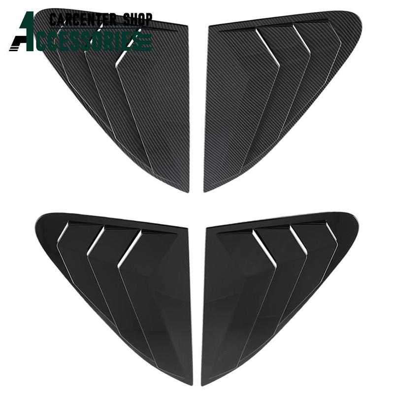 2pcs Rear Window Shutter Cover For Honda HRV HR-V - US Rear Window Louver Cover Car Window Accessories