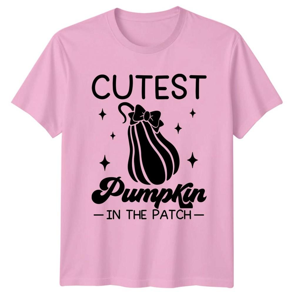 Cutest Pumpkin In The Patch Unisexs TShirt Pumpkin Patch Halloween Gift For Her