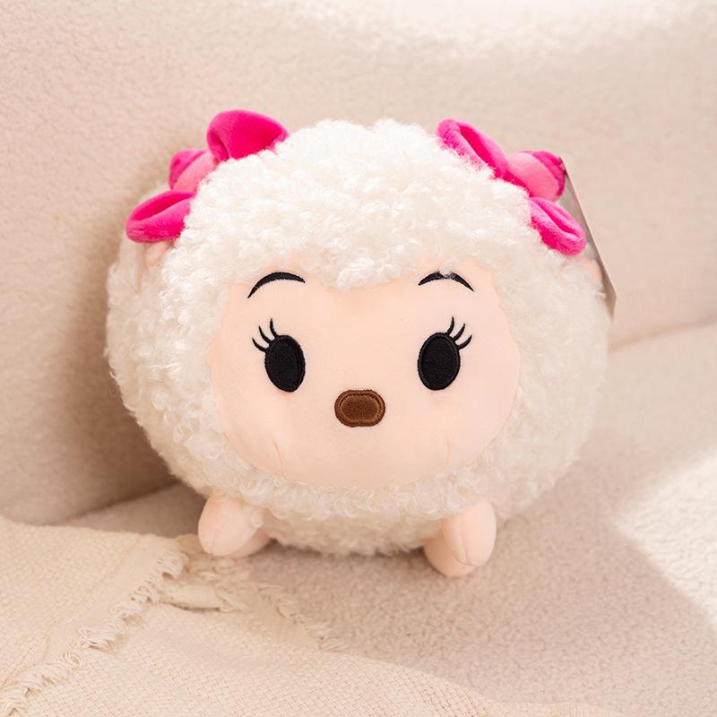Cute Chicken & Bear Plush Toy - Pleasant Goat Edition