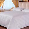 3PC Striped Flat Sheet Set In 100% Egyptian Cotton, 600TC - Includes 1 Flat Sheet & 2 Pillow Shams, Multiple Sizes & Colors