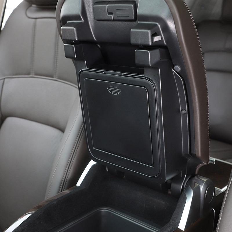 For Land rover Range Rover Vogue 2018- ABS Black Car Armrest Box Hidden Storage Box Privacy Storage Box Car Accessories