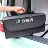 NNEJ4 Felt Cloth Car Trunk Storage Box For BMW Mini Cooper One JCW F54 F55 F56 F57 F60 Foldable Organizer Case Car Supplies keychain
