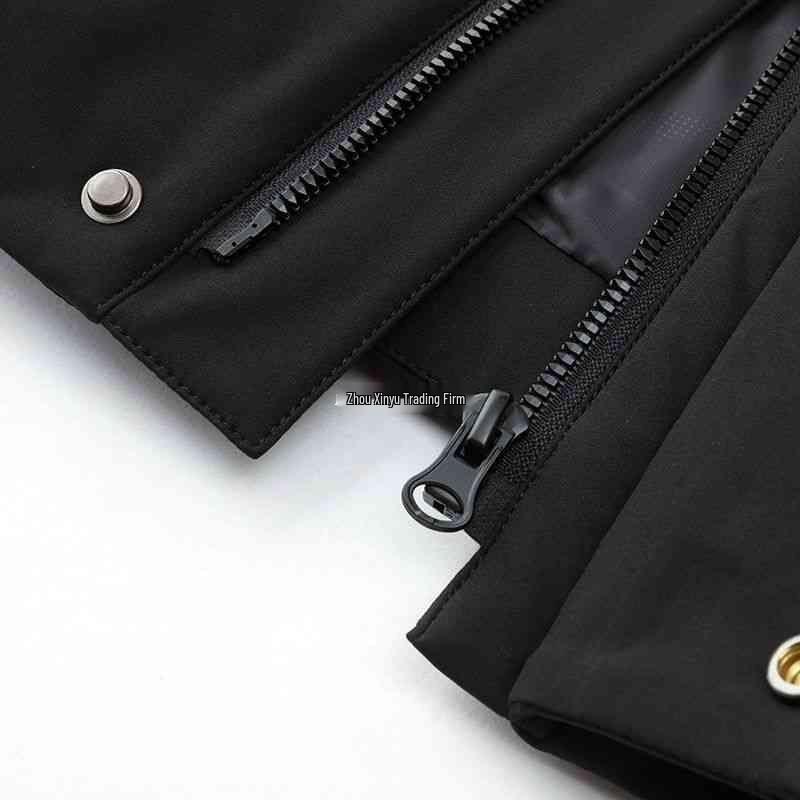 Men's Short Down Jacket - Warm, Thickened Winter Coat for Middle-Aged & Elderly