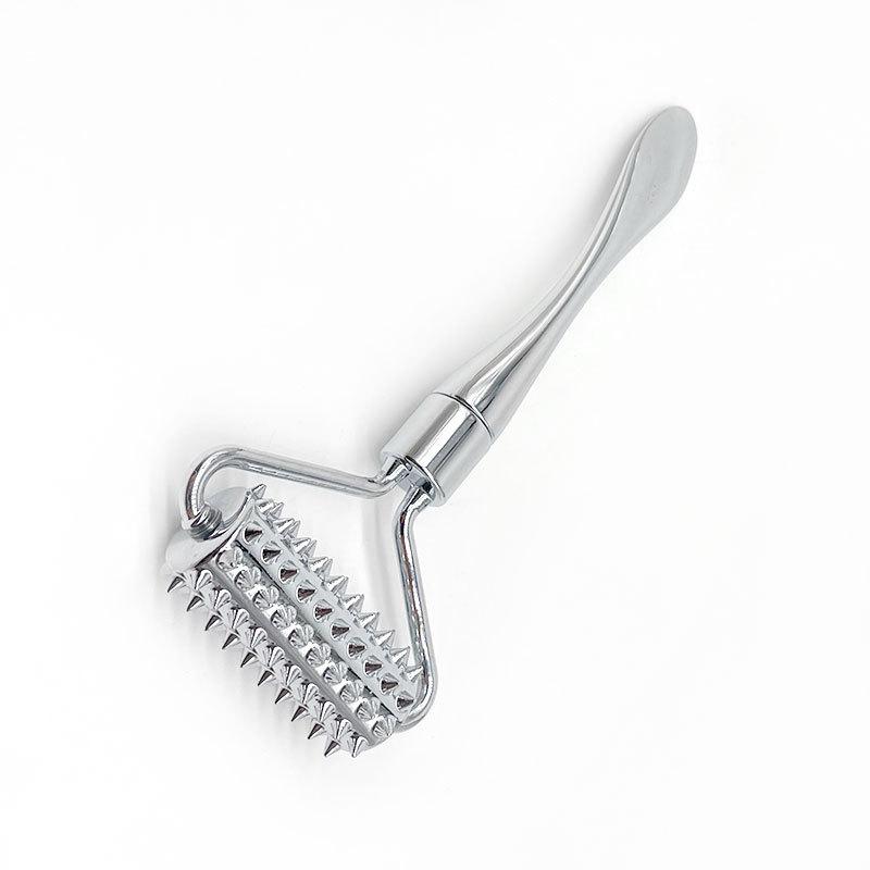 

Заостренный роликовый шпатель массажный шариковый камень роликовый массажер для лица для улучшения красоты шеи и лица инструмент для ухода за кожей