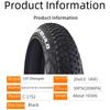 Zhengxin 20-Inch Bicycle Tire and Inner Tube for Snow and Beach, 20x4.0