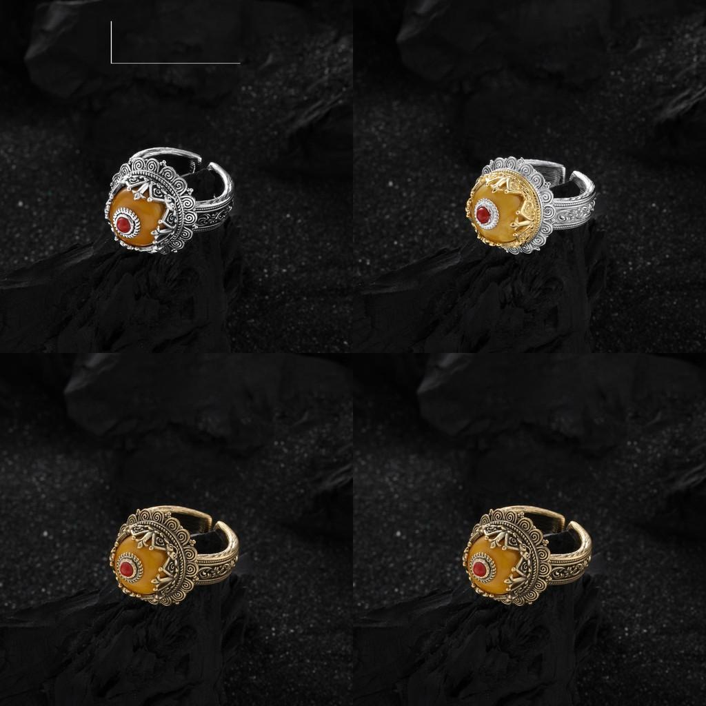 Fashionable 925 Sterling Silver Adjustable Floral Asura Ring For Elegant Ladies Accessory