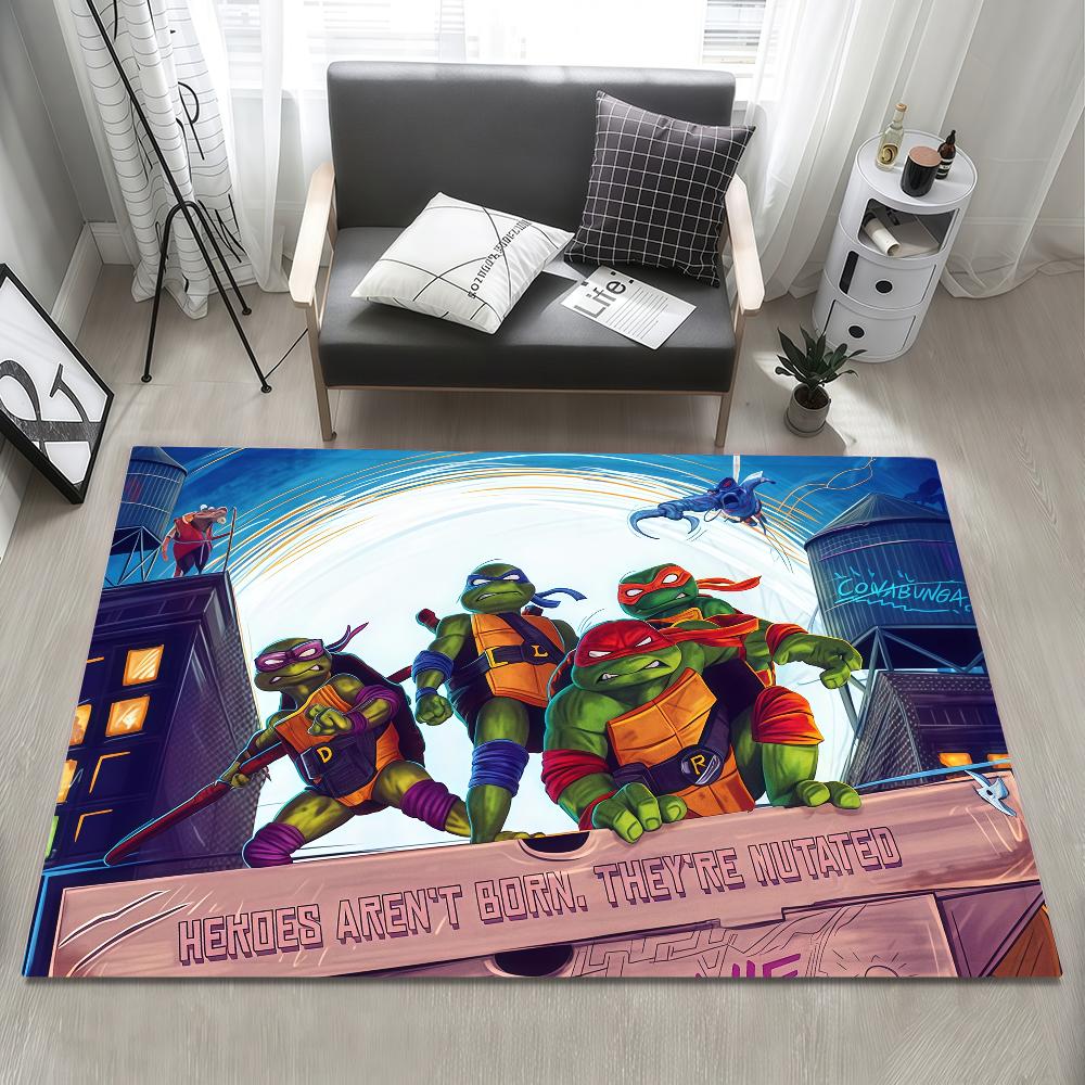 Mutant T-Teenage Door Superhero Mat Bedside Entrance Bath Floor Decoration Corridor Door Mat Carpet Living Room Balcony