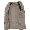 UNITED ARROWS 1122-110-6163 Beige X Brown Houndstooth LOVAT Tailored Jacket Jacket 46 Beige / brownUsed
