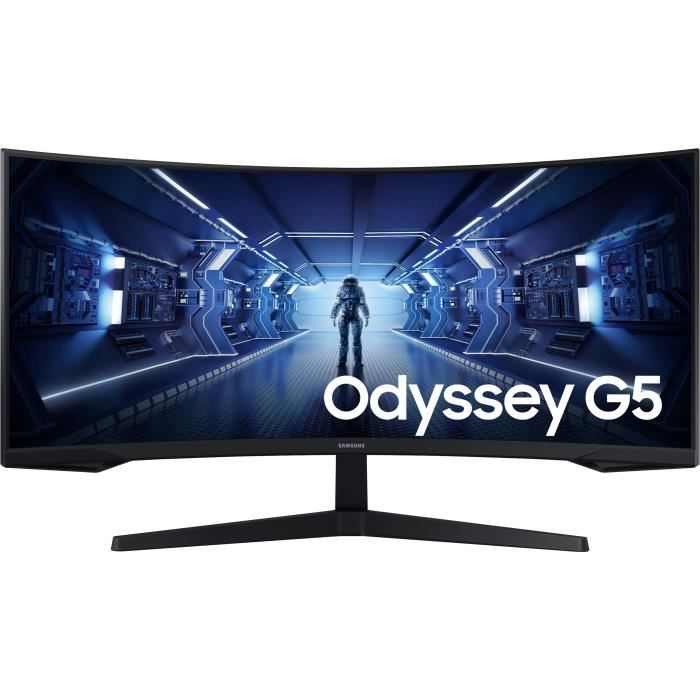 Zakřivený herní monitor - SAMSUNG - 34" - UWQHD - 165Hz - VA panel - 1ms - LC34G55TWWPXEN